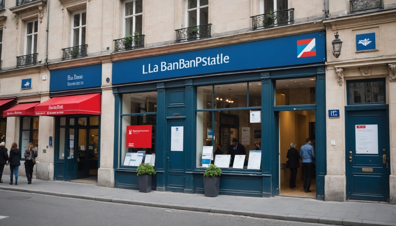 LA BANQUE POSTALE LES COMPTES DE NOUVEAU ACCESSIBLES visual data 2